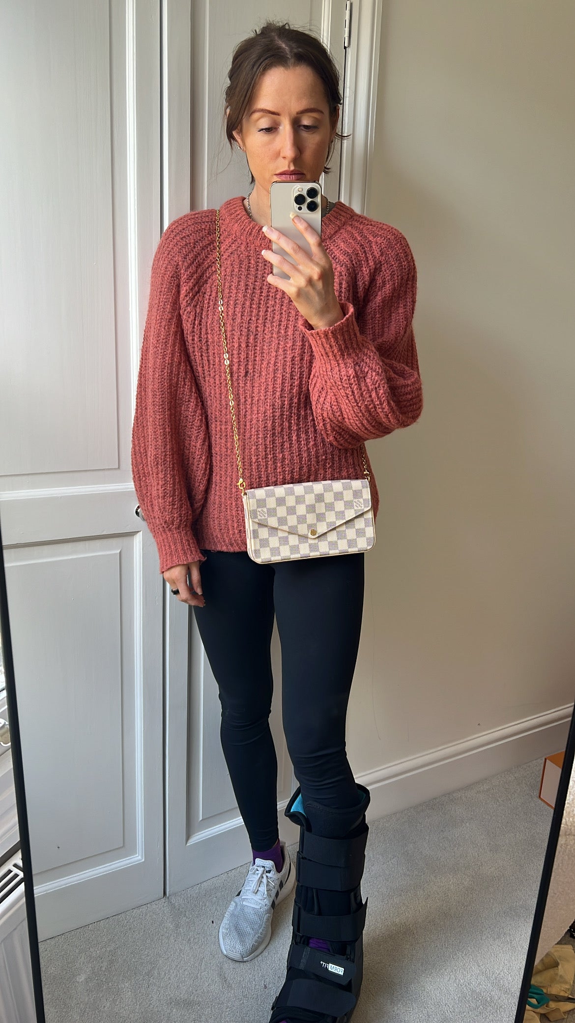 Louis Vuitton Felicie Pochette Damier Azur (RRP £1090)