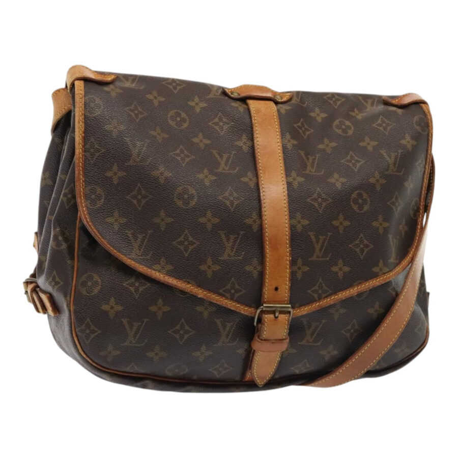 LOUIS VUITTON Monogram Saumur 35 Shoulder Bag LV Auth 74367 | Studio Nafay