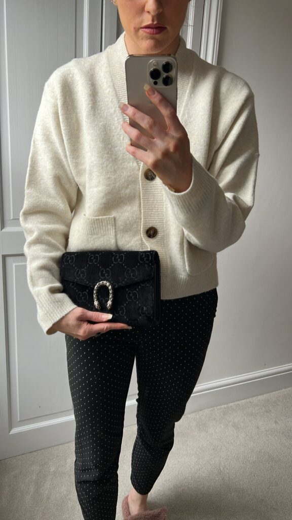 Gucci Black Velvet Dionysus Mini Chain Bag - Product Image 2