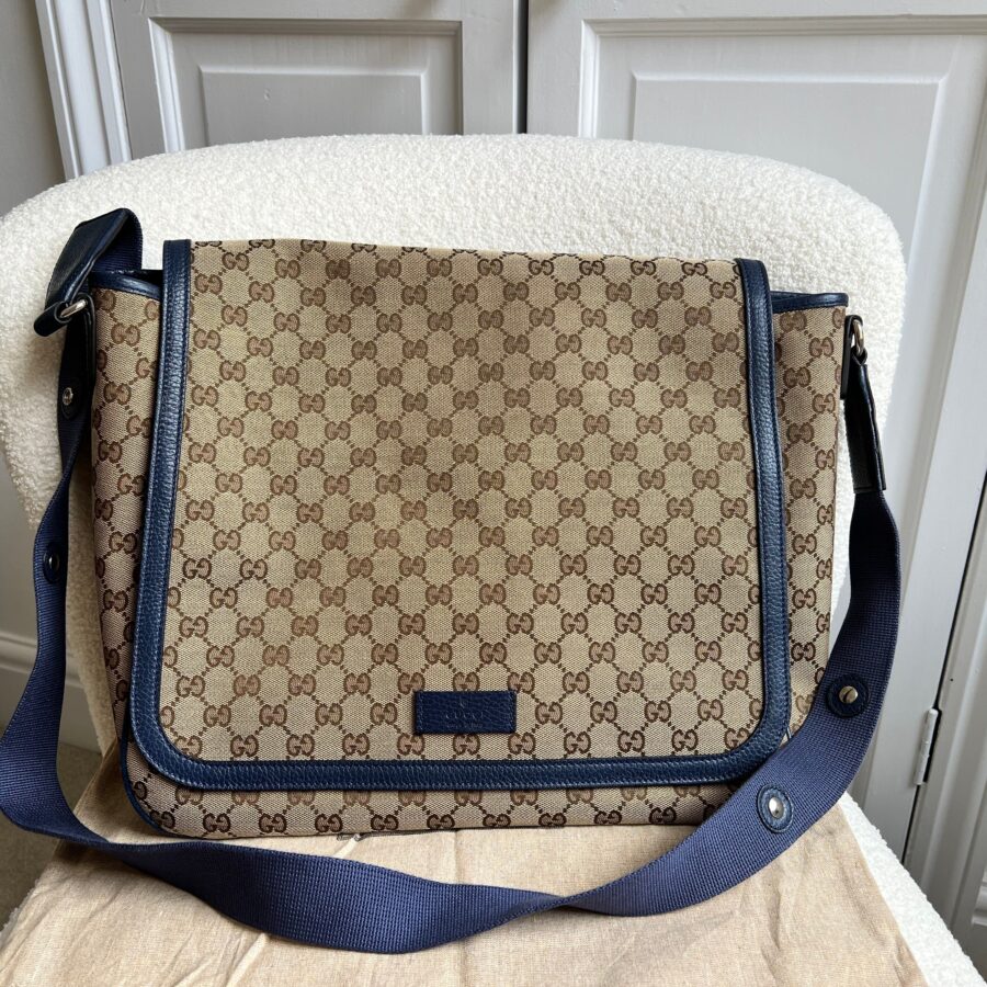 Gucci GG Canvas Baby Changing Bag | Studio Nafay