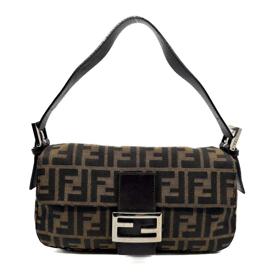 Fendi Baguette in Brown Zucca | Studio Nafay