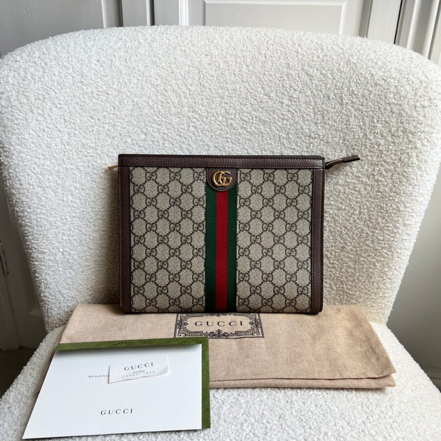 Gucci Supreme Ophidia Pouch (RRP £720) | Studio Nafay