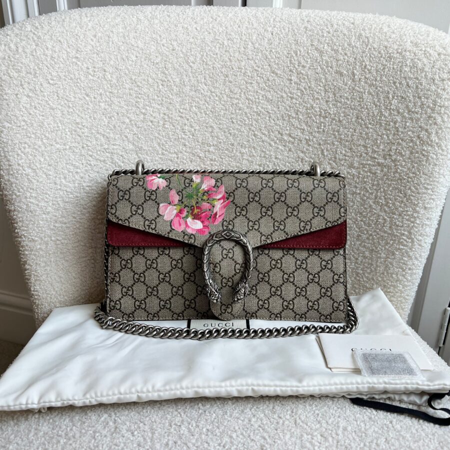 Gucci Dionysus GG Blooms Small Shoulder Bag | Studio Nafay