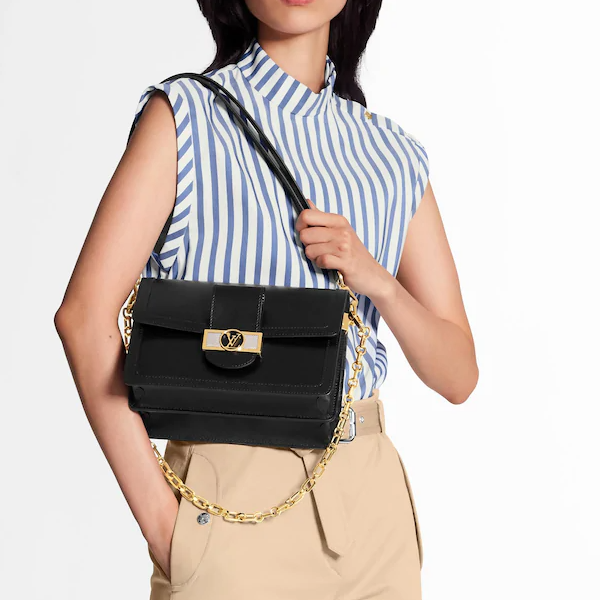 Louis Vuitton Dauphine MM Spring Noir | Studio Nafay