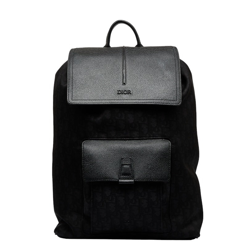 DIOR Rucksack Backpack 1MOBA062 Black Nylon Leather Ladies Dior | Studio Nafay