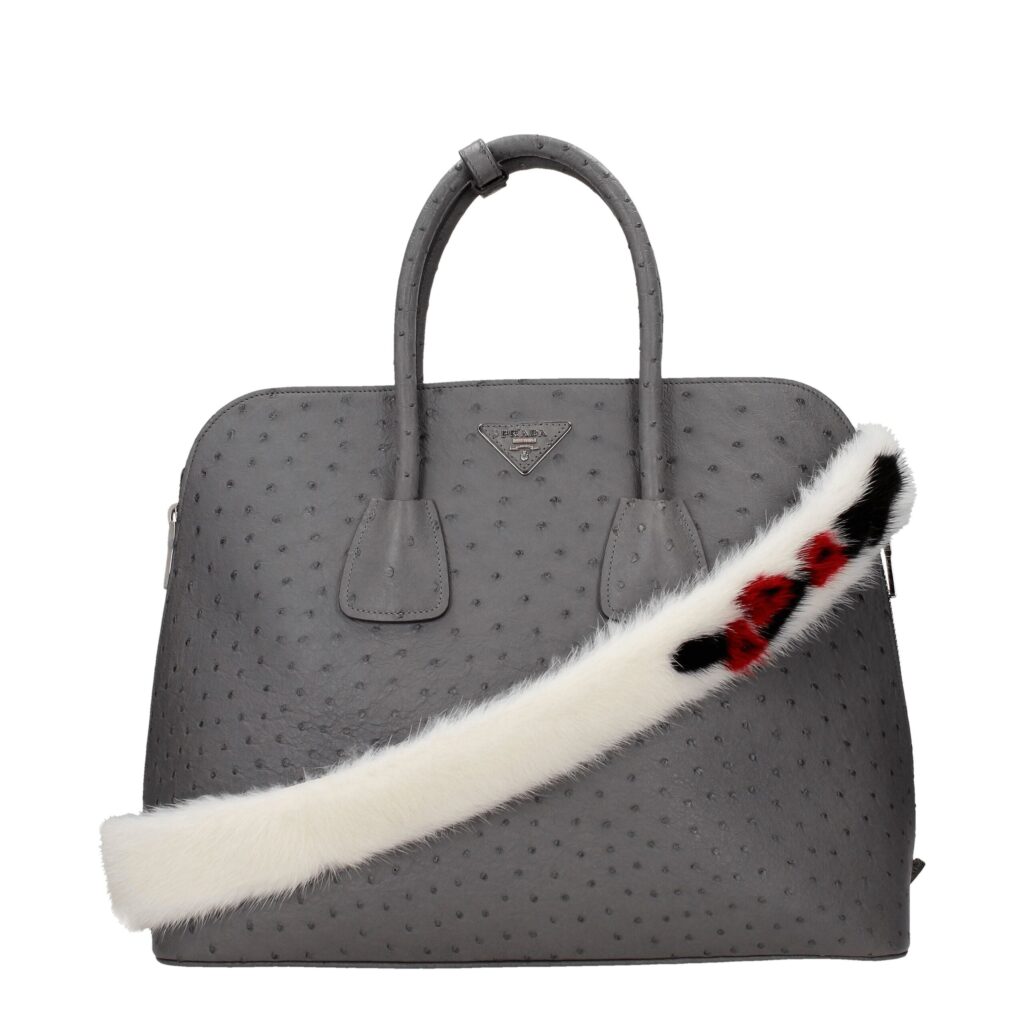 Prada White Leather Shoulder Bags - Product Image 2