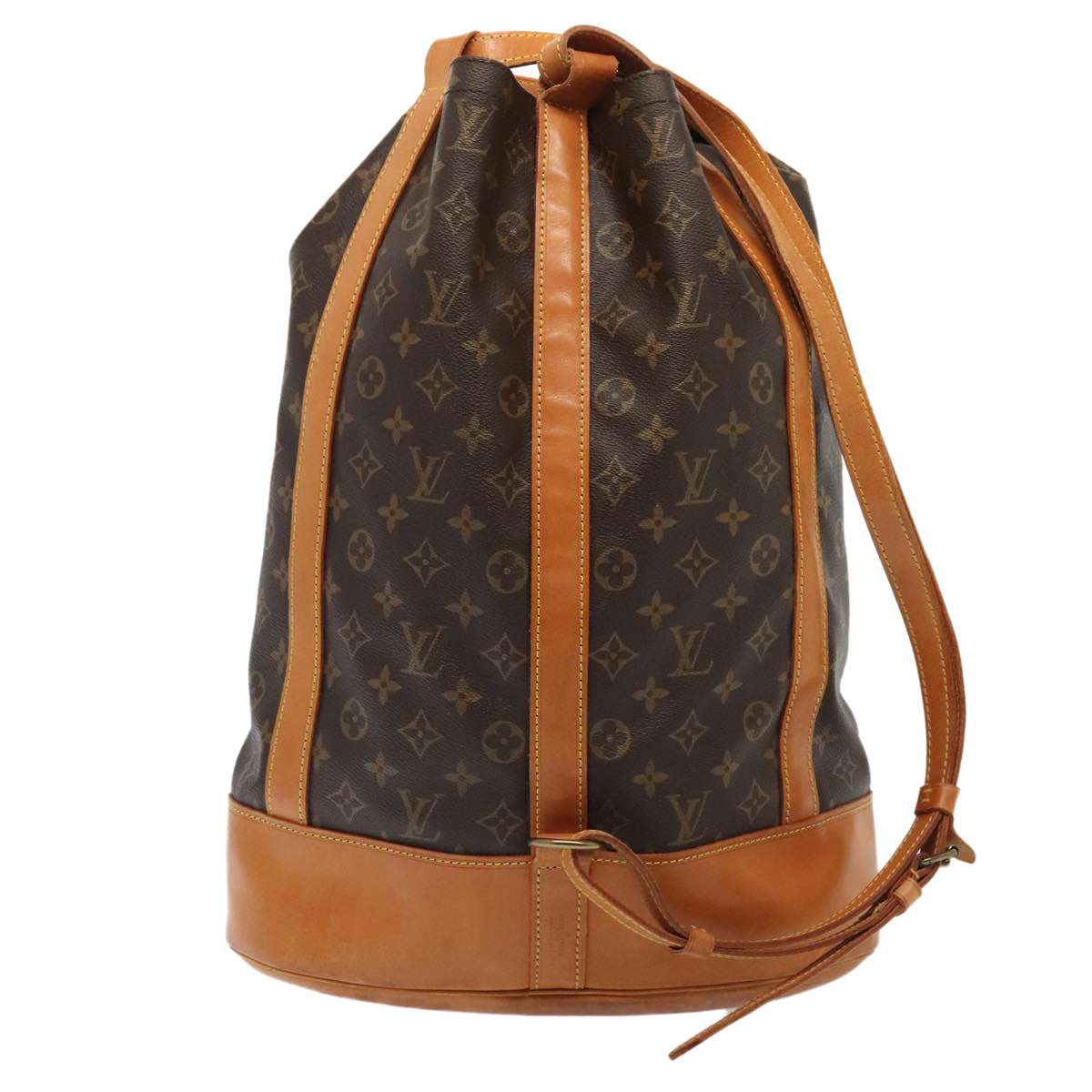 LOUIS VUITTON Monogram Randonnee GM Shoulder Bag LV Auth 84037