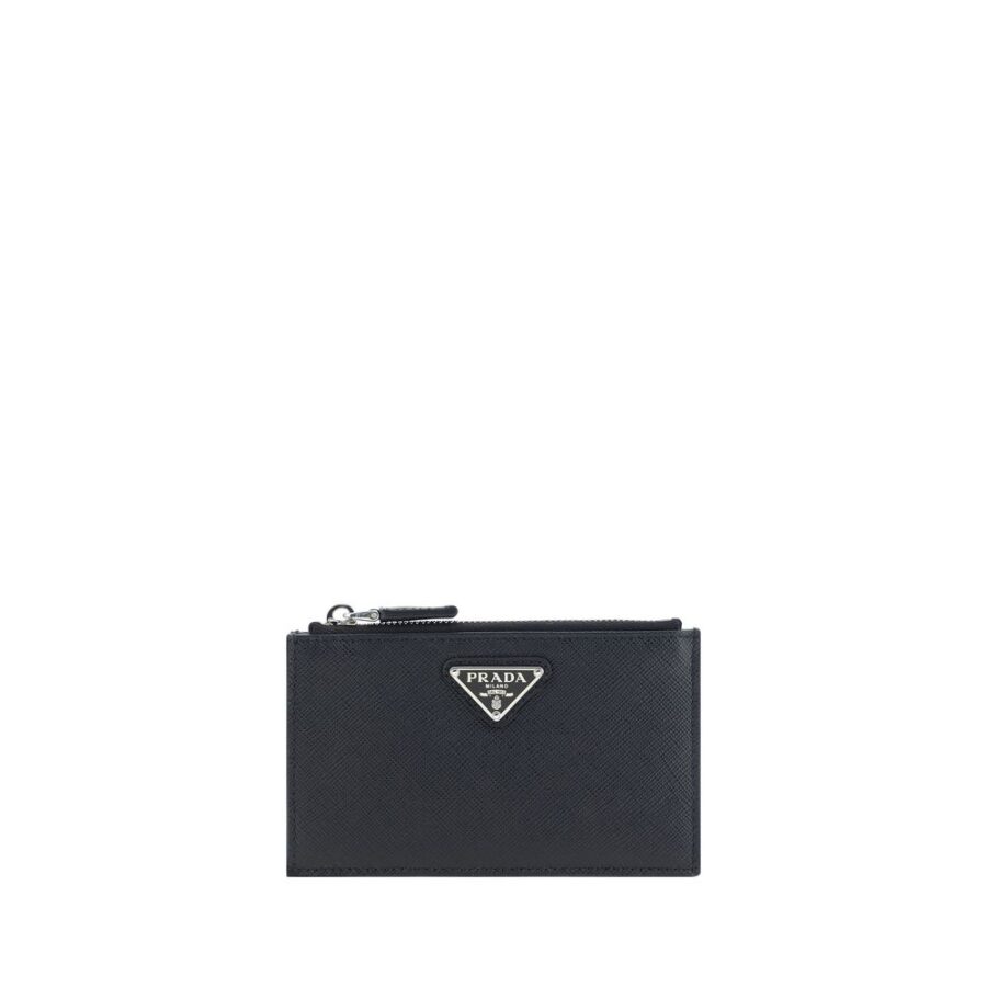 Prada Leather Card Holder | Studio Nafay
