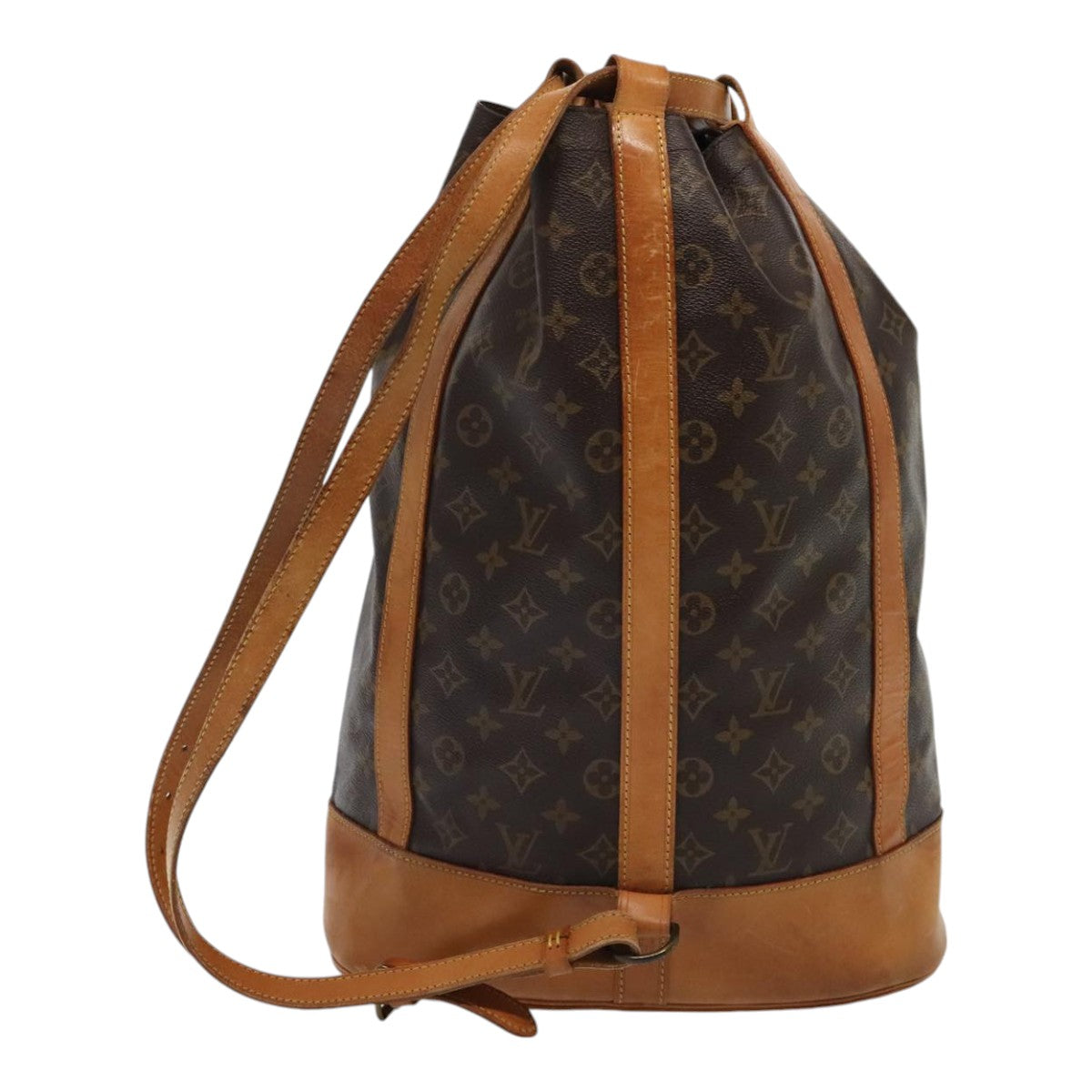 LOUIS VUITTON Monogram Randonnee GM Shoulder Bag LV Auth 84653