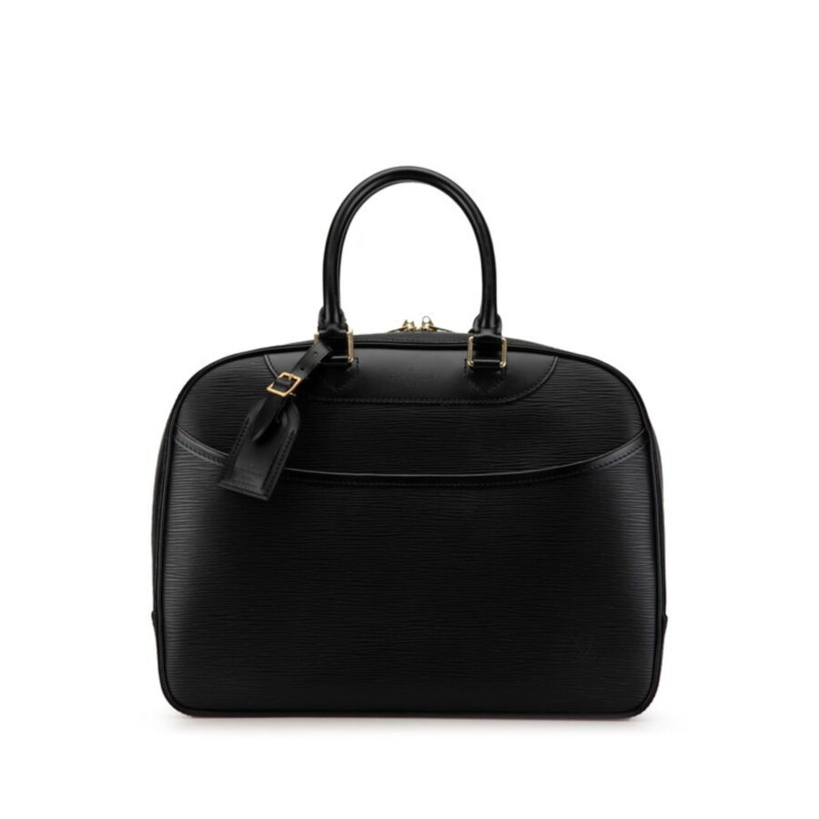 Louis Vuitton Noir Leather Handbag