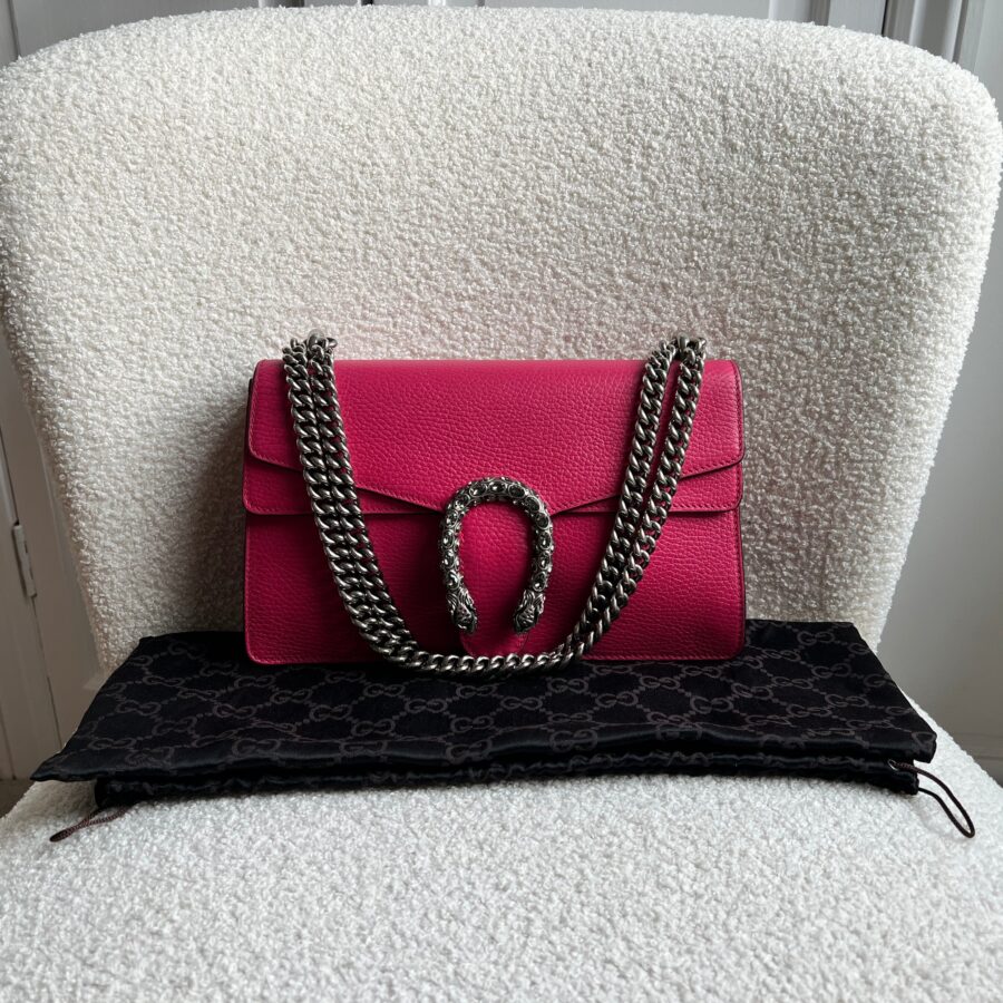 Gucci Dionysus GG Pink Small Shoulder Bag (RRP £2,670) | Studio Nafay