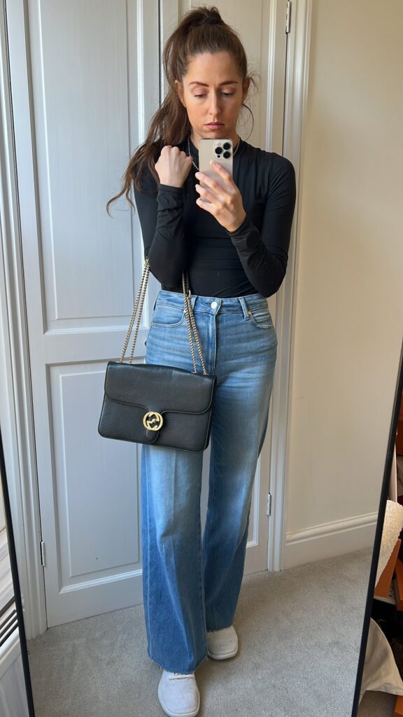 Gucci Interlocking GG Black Medium Shoulder Bag - Product Image 2