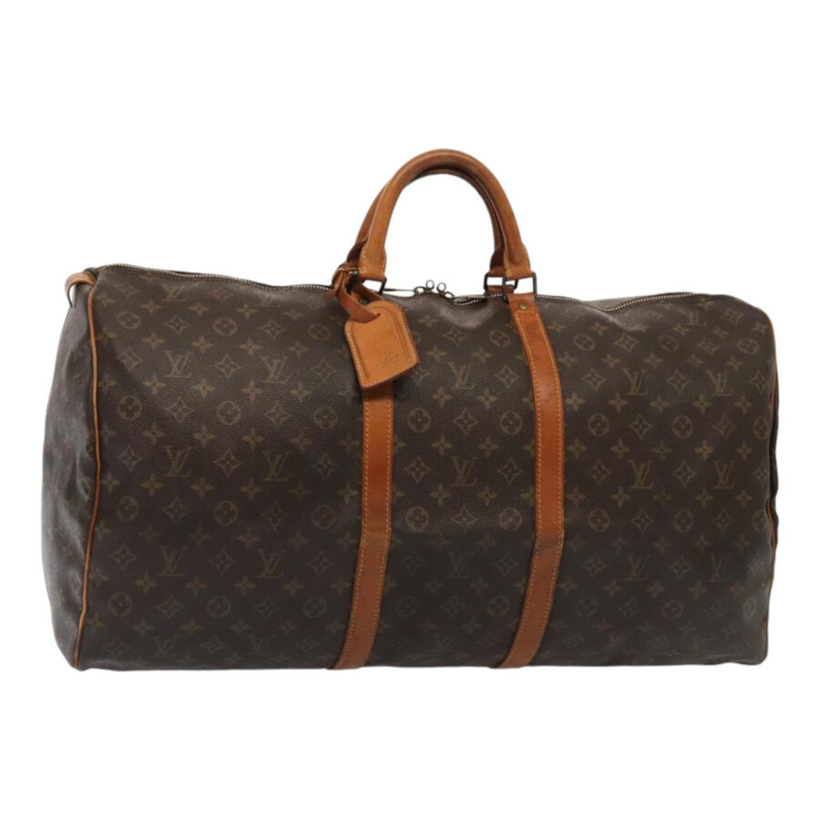 LOUIS VUITTON Monogram Keepall 60 Boston Bag LV Auth 86843 | Studio Nafay