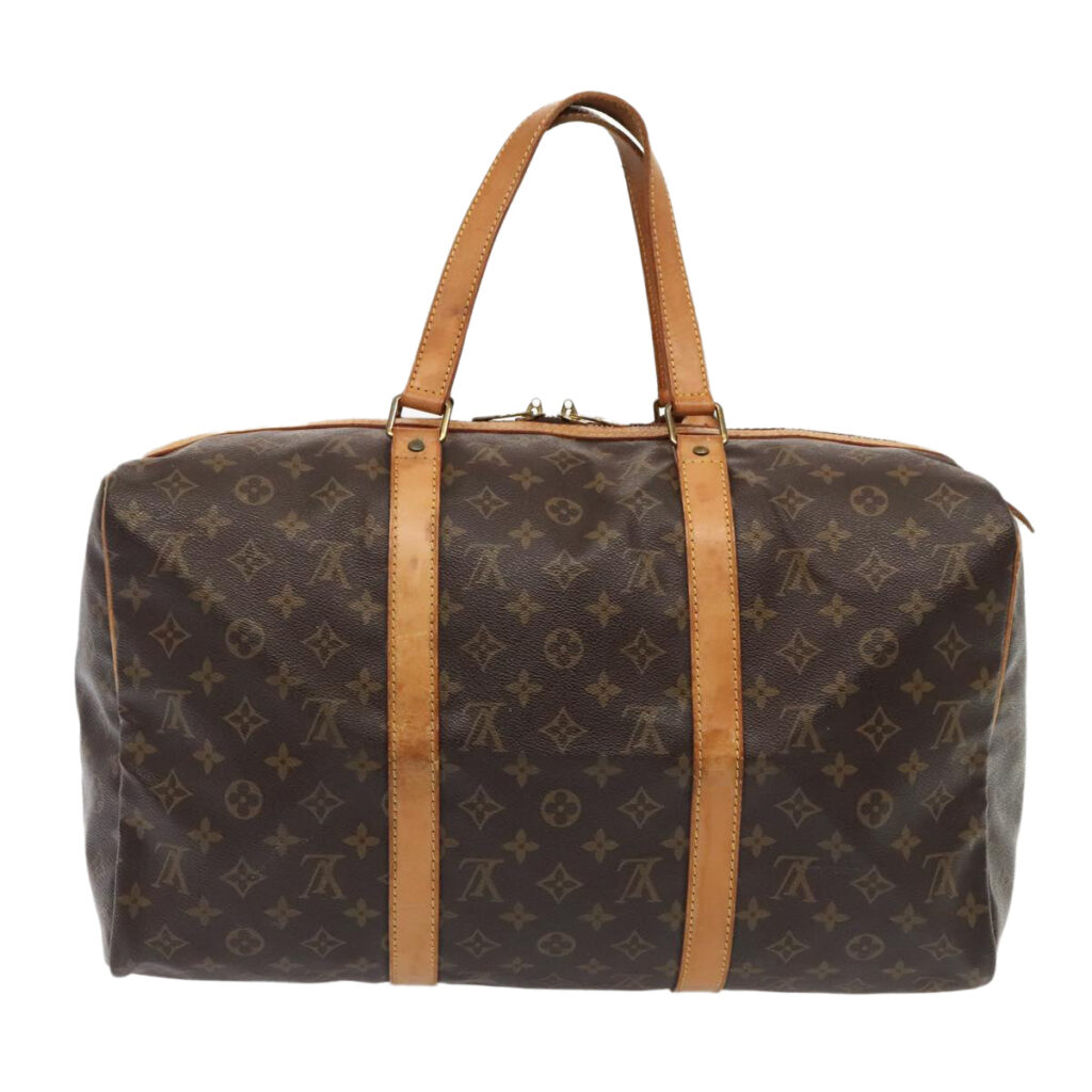 LOUIS VUITTON Monogram Sac Souple 45 Boston Bag LV Auth 87615 - Product Image 2