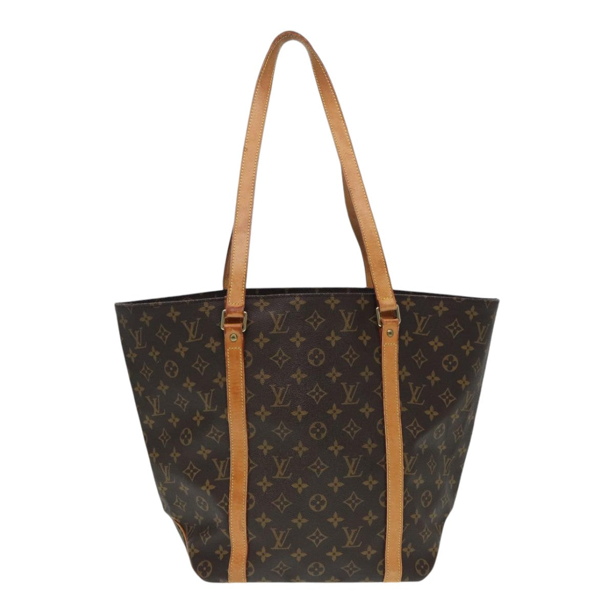 LOUIS VUITTON Monogram Sac Shopping Tote Bag LV Auth 87838