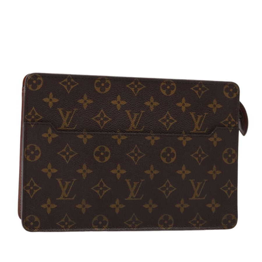LOUIS VUITTON Monogram Pochette Homme Clutch Bag LV Auth 88008A | Studio Nafay