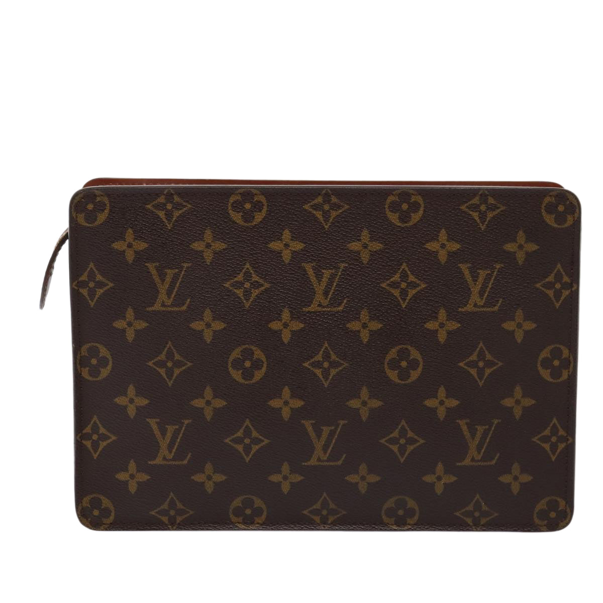 LOUIS VUITTON Monogram Pochette Homme Clutch Bag LV Auth 88008A