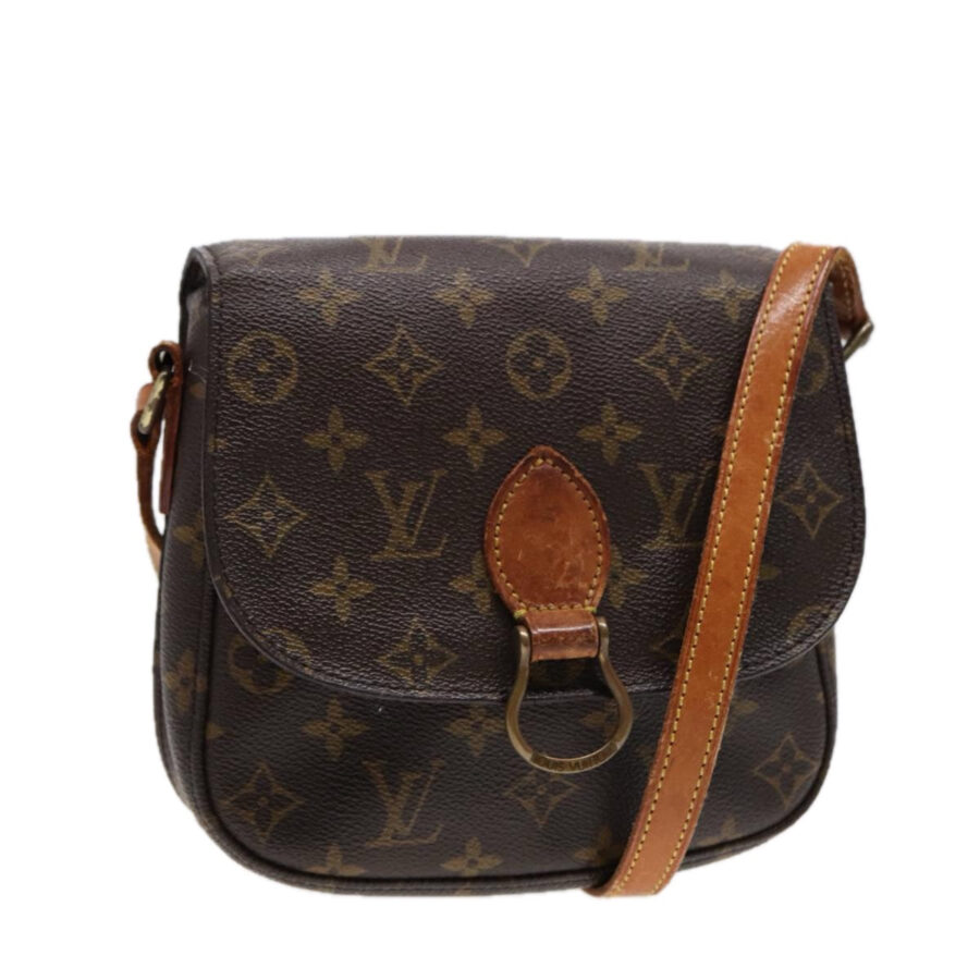 LOUIS VUITTON Monogram Saint Cloud MM Shoulder Bag LV Auth 88024 | Studio Nafay
