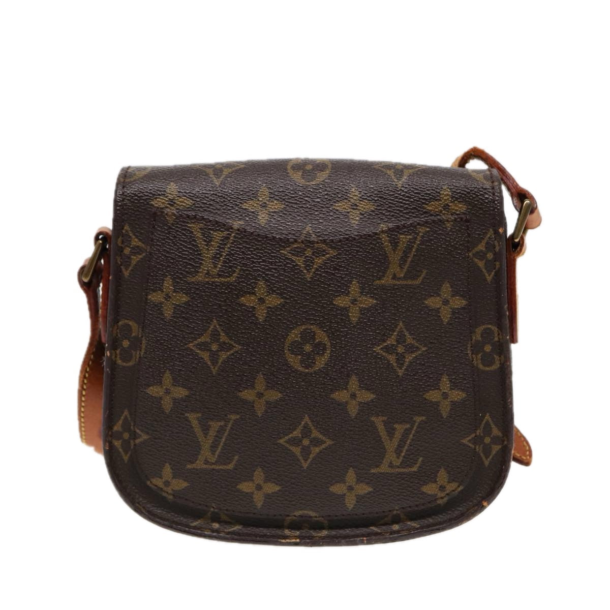 LOUIS VUITTON Monogram Saint Cloud PM Shoulder Bag LV Auth 88026