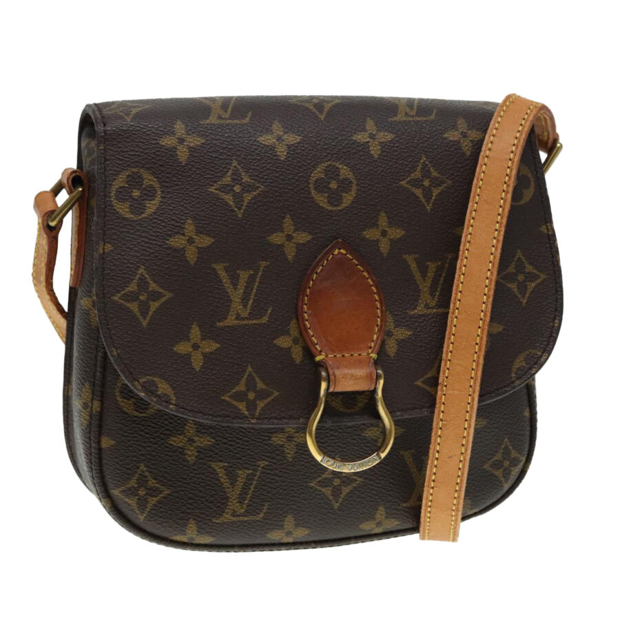 LOUIS VUITTON Monogram Saint Cloud MM Shoulder Bag LV Auth 88396 | Studio Nafay