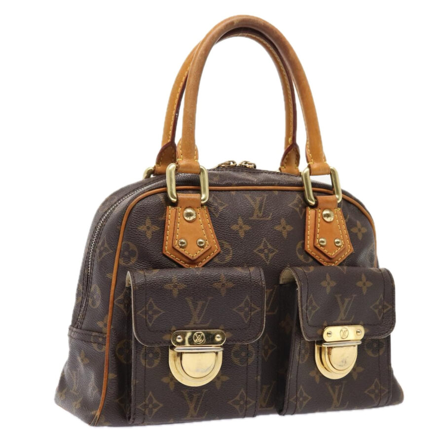 LOUIS VUITTON Monogram Manhattan PM Hand Bag LV Auth 88790 | Studio Nafay