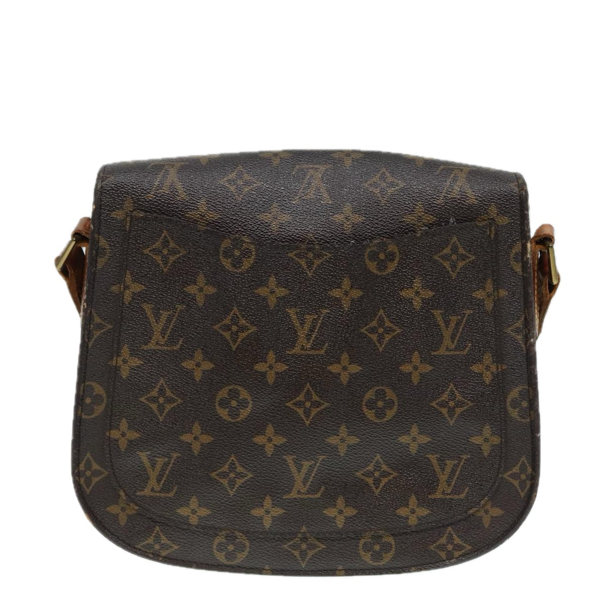 LOUIS VUITTON Monogram Saint Cloud GM Shoulder Bag LV Auth 89298