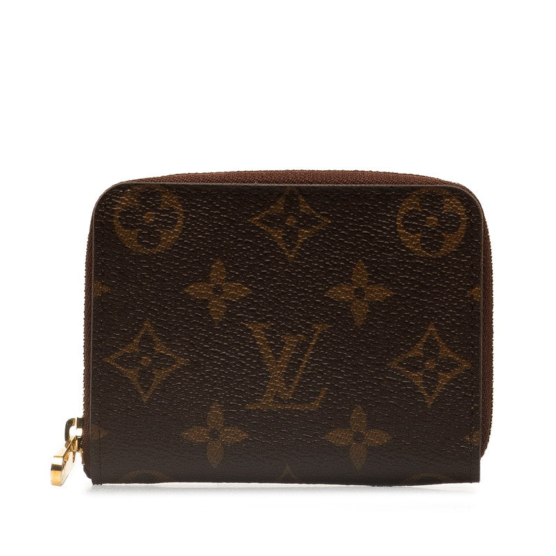 Louis Vuitton Monogram Zippy Coinpass Coincase Brown PVC Leather Louis Vuitton | Studio Nafay