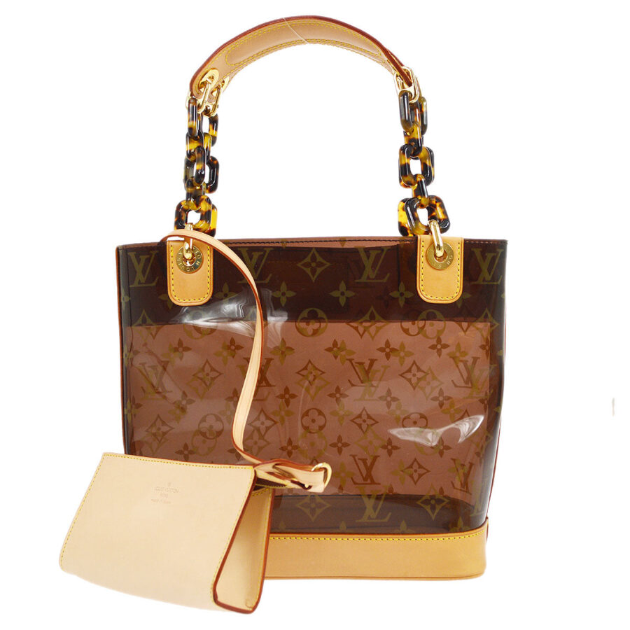 LOUIS VUITTON CABAS AMBRE PM MONOGRAM VINYL