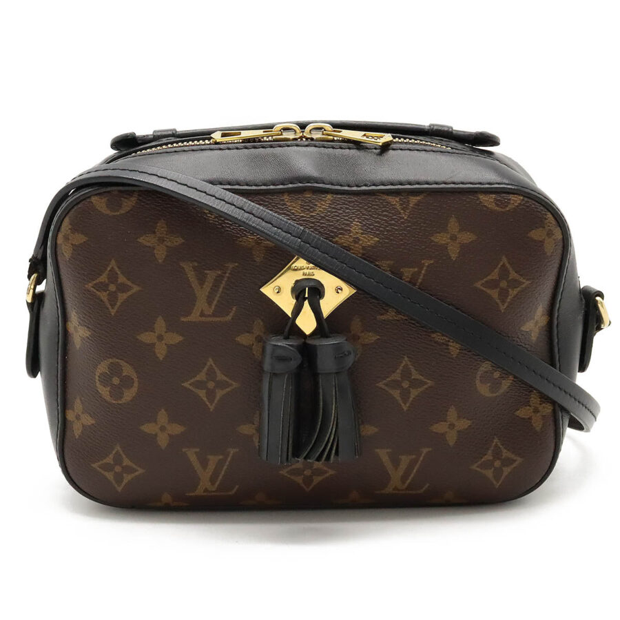 Louis Vuitton Monogram Sandwich Shoulder Bag 2WAY Tassel Handbag Noir Black Black | Studio Nafay
