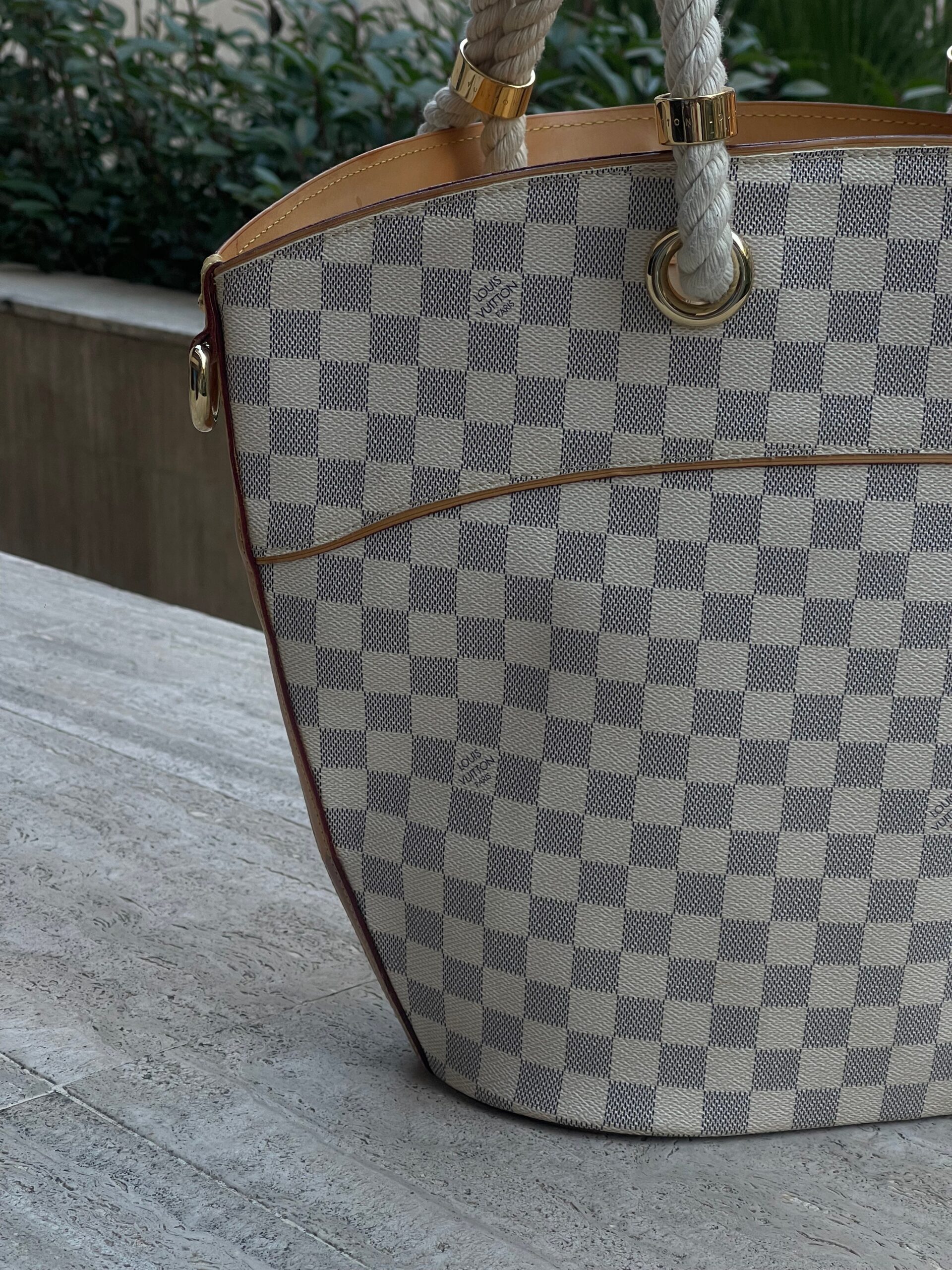 Louis Vuitton – sac pampelonne damier azur