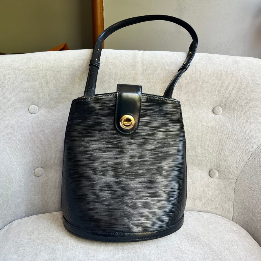 Louis Vuitton Black Epi Leather Cluny | Studio Nafay