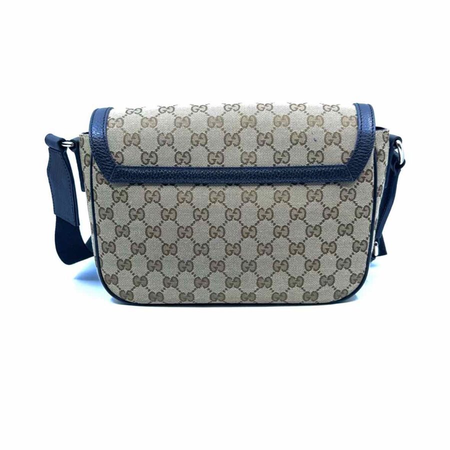 GUCCI Brown Canvas LOGO Handbag | Studio Nafay