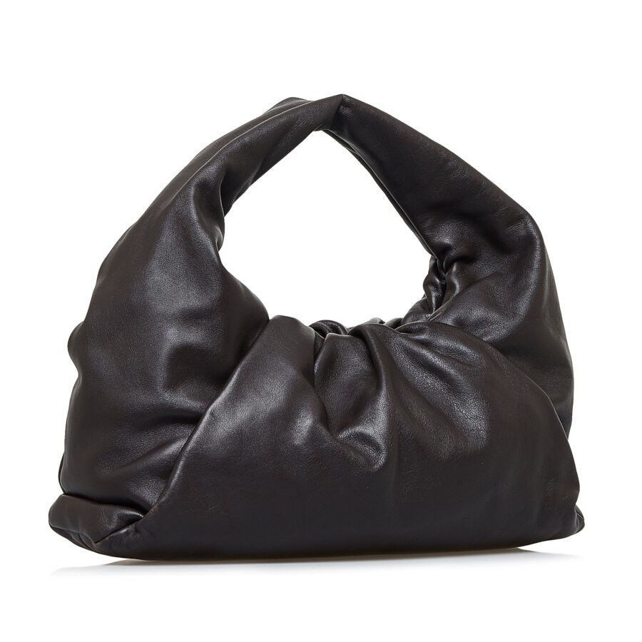 Bottega Veneta Shoulder Pouch Medium Black | Studio Nafay