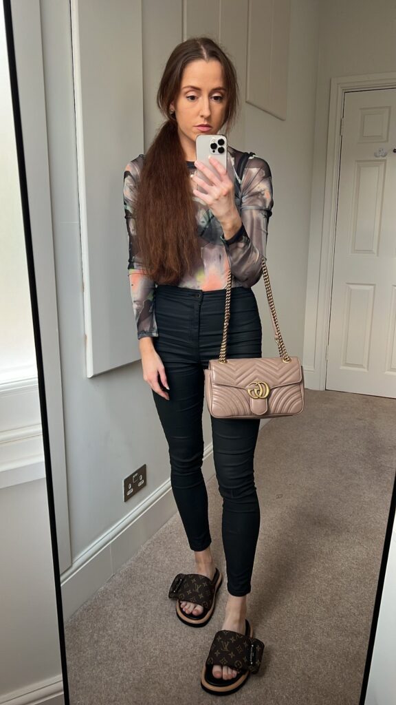 Gucci GG Dusty Pink Marmont Small Shoulder Bag (RRP £ ) - Product Image 2