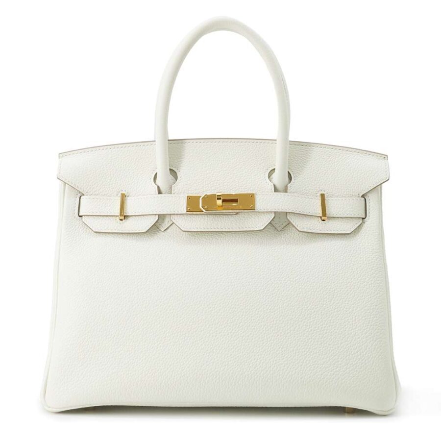 HERMES Birkin mushroom Togo Leather Size 30 | Studio Nafay