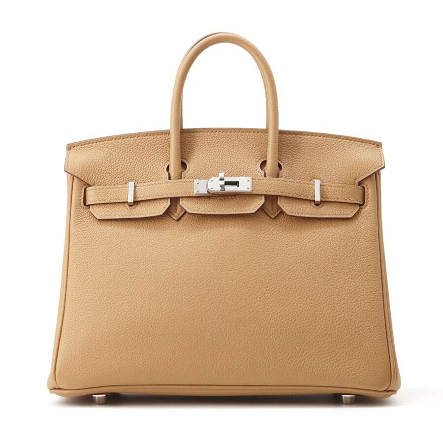 HERMES Birkin Biscuit Taurillon Nobillo Size 25 | Studio Nafay