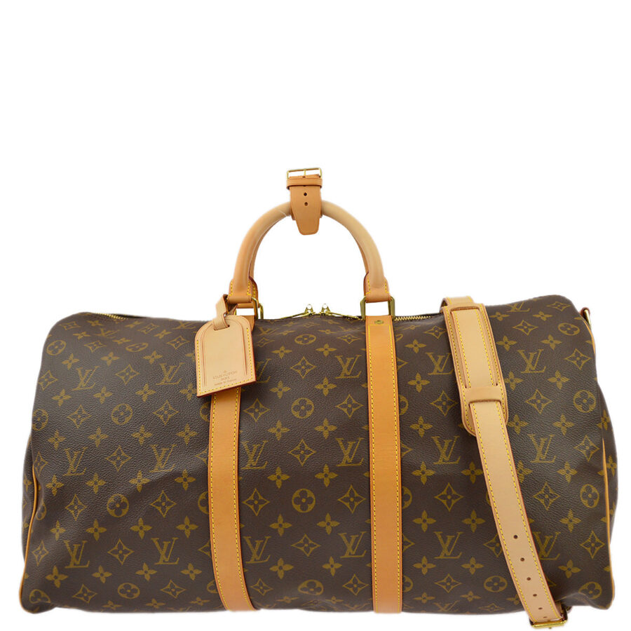 Louis Vuitton Monogram Keepall Bandouliere 50 Duffle Bag | Studio Nafay