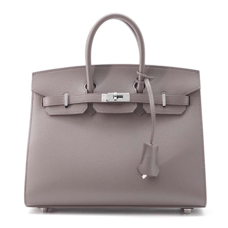 HERMES Birkin Sellier Etain Epsom Size 25 | Studio Nafay