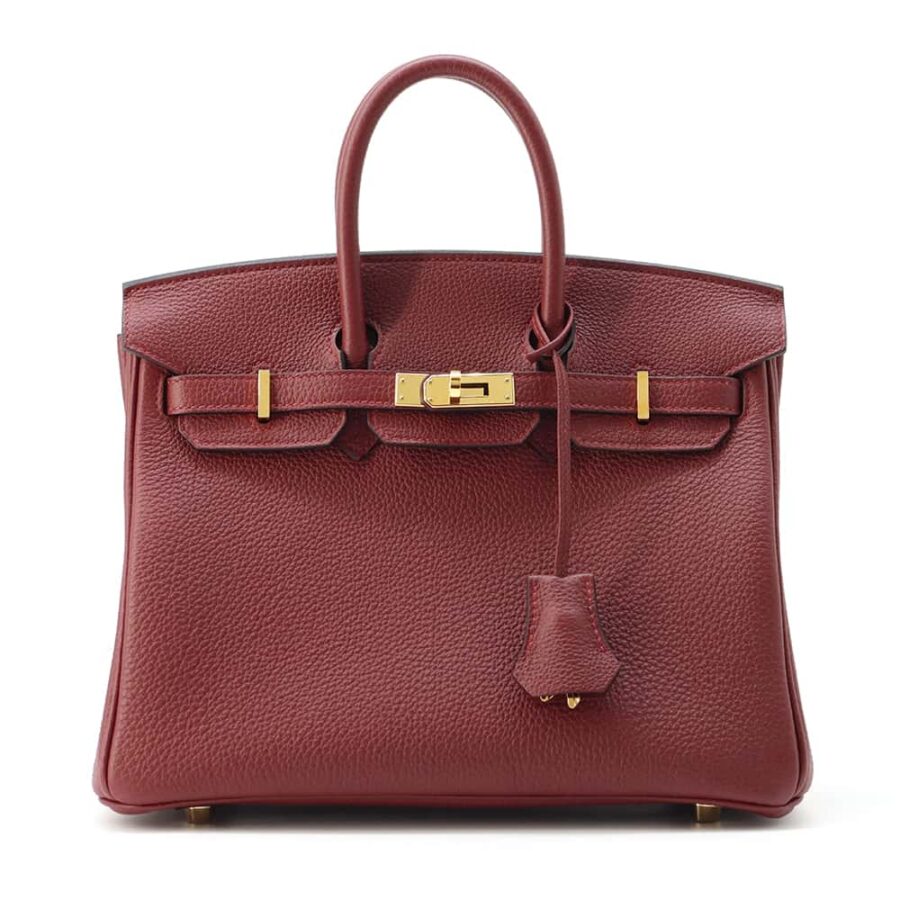 HERMES Birkin Rouge H Togo Leather Size 25 | Studio Nafay