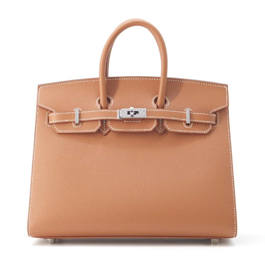 HERMES Birkin Sellier Gold Epsom Size 25 | Studio Nafay