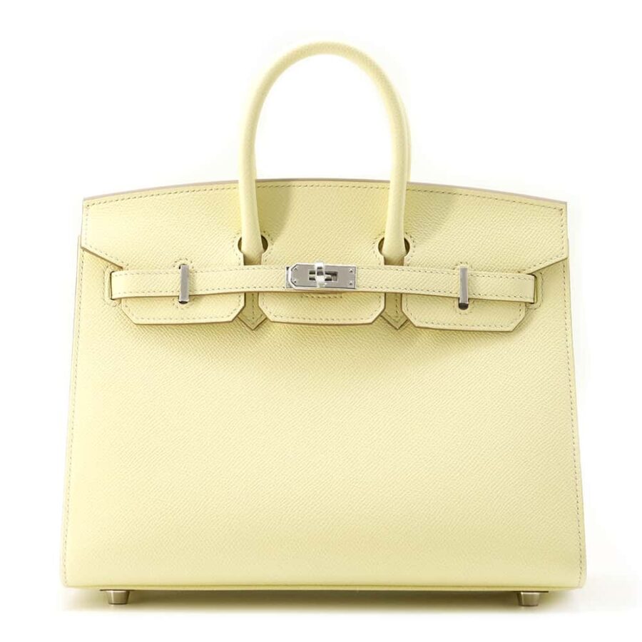 HERMES Birkin Sellier Jaune Milton Epsom Size 25 | Studio Nafay