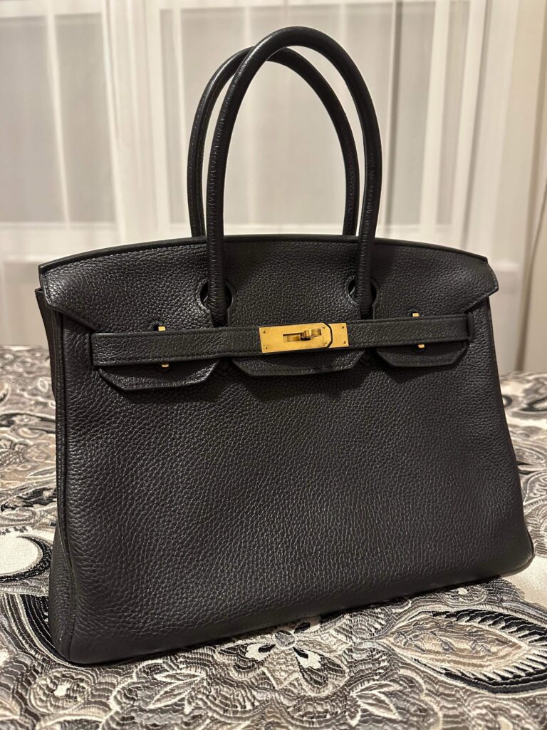 Hermes Birkin 30 noir Togo GHW handbag - Product Image 2