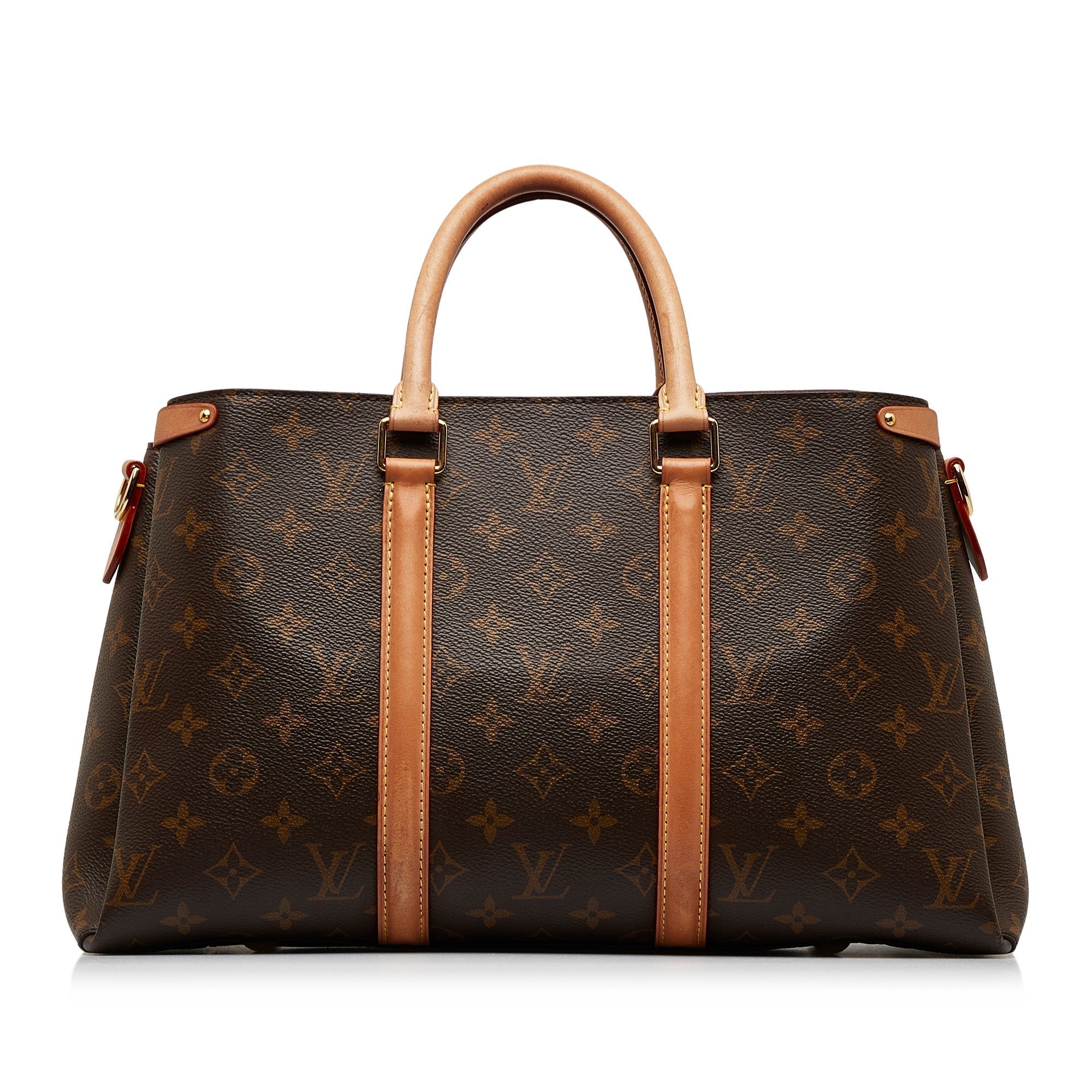 LOUIS VUITTON Monogram Soufflot MM Satchel
