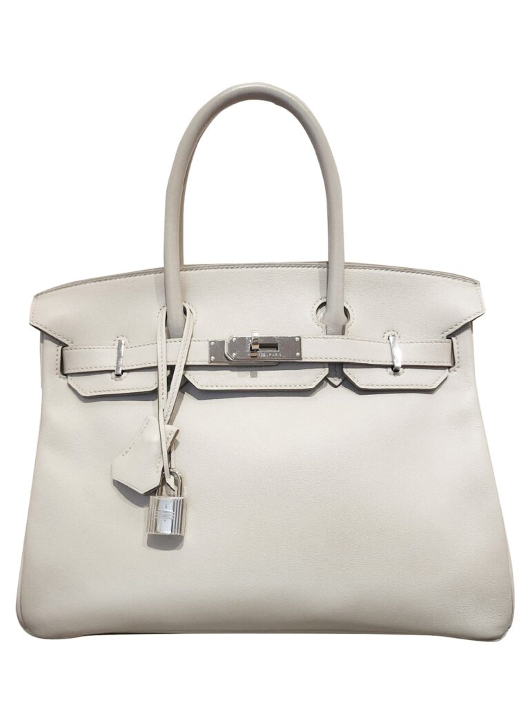 HermesGris Perle 30 cm Birkin Handbag | Studio Nafay
