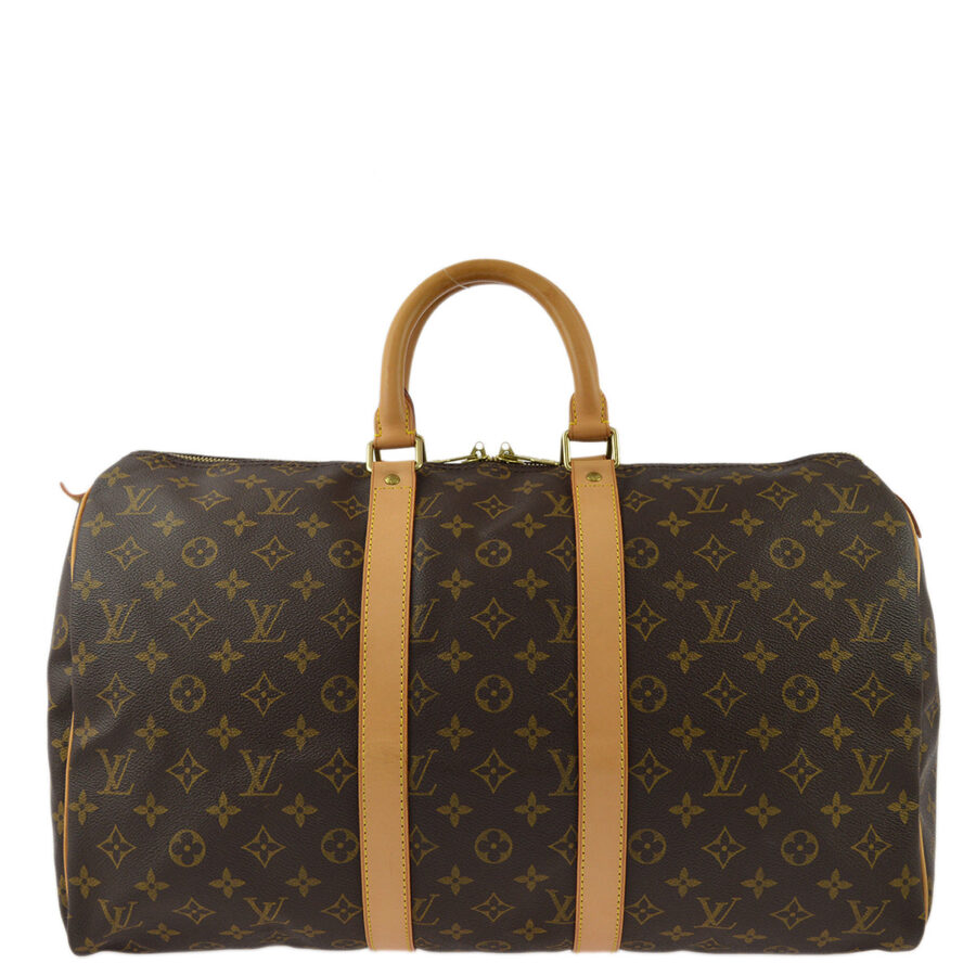 Louis Vuitton Monogram Keepall 45 Travel Duffle Handbag