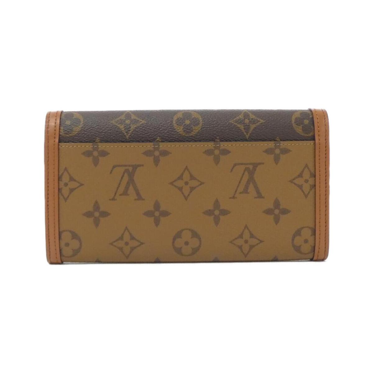 Louis Vuitton Monogram Reversee Portefolio Sarah Dolphin Wallet