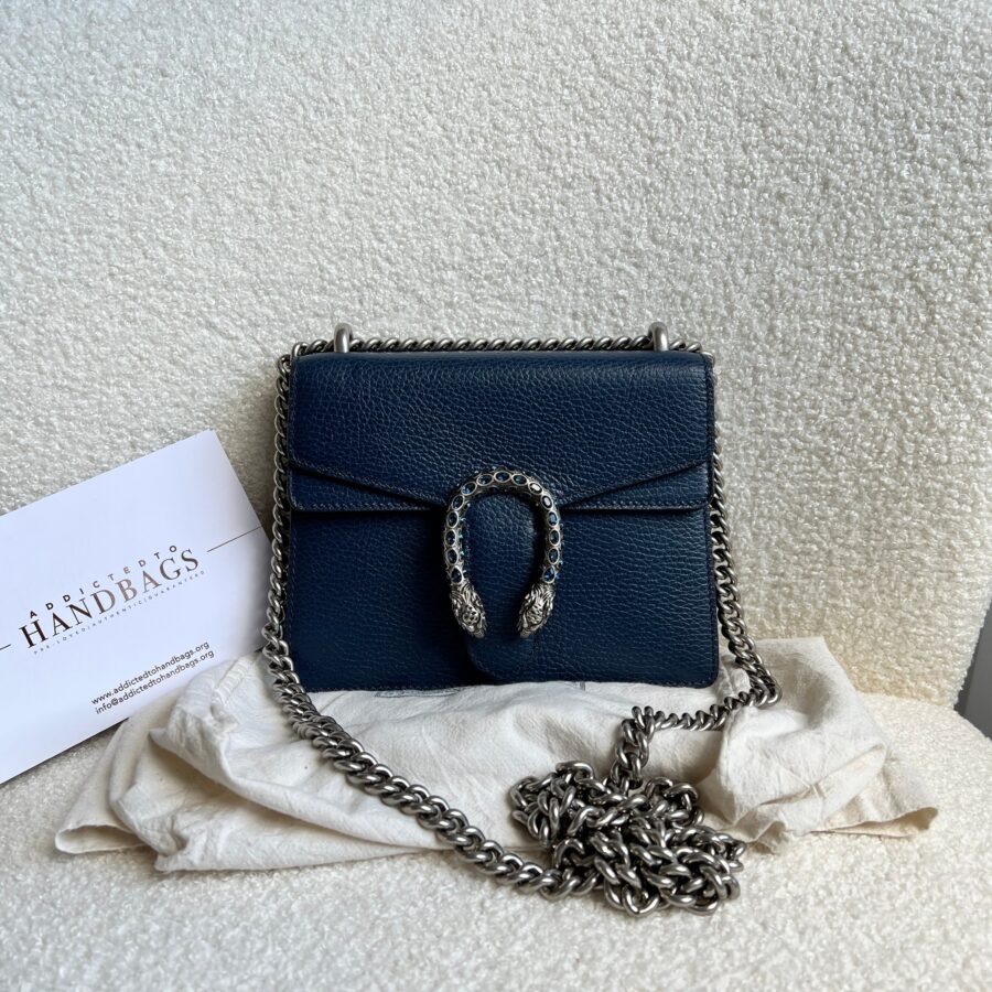 Gucci Dionysus Navy Blue Mini Bag (RRP £ ) | Studio Nafay