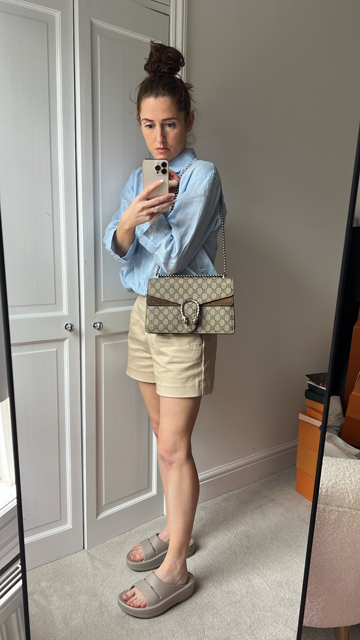 Gucci Dionysus GG Supreme Small Shoulder Bag (RRP £2,400)