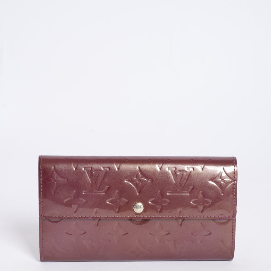 Louis Vuitton Monogram Snap Wallet In Patent Leather | Studio Nafay