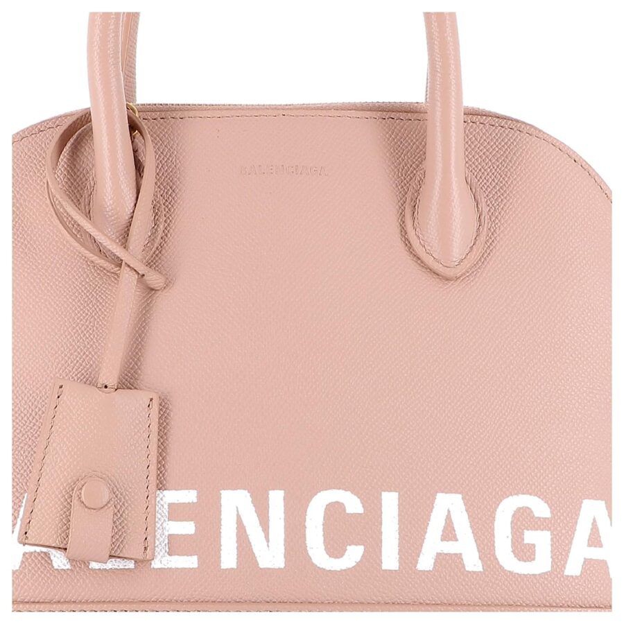 BALENCIAGA GRAINED CALFSKIN VILLE SMALL TOP HANDLE BAG | Studio Nafay